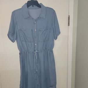 Shirt dress.